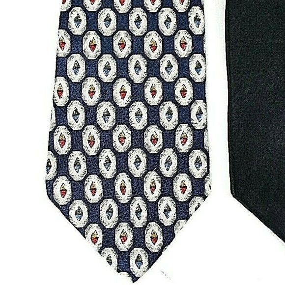 Stafford Mens Necktie 5 Designer Silk Ties     439 - Picture 2 of 7